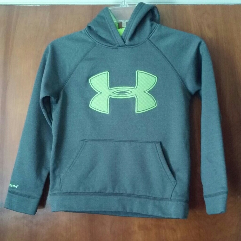 Under Armour Gray Hoodie size ysm